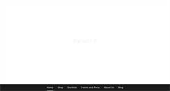 Desktop Screenshot of harumik.com